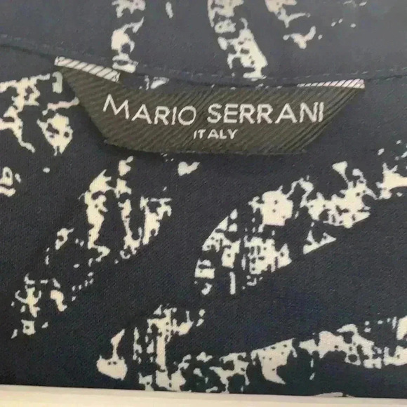 Mario Serrani lightweight, elastic waist  with tie summer dress - Picture 5 of 5